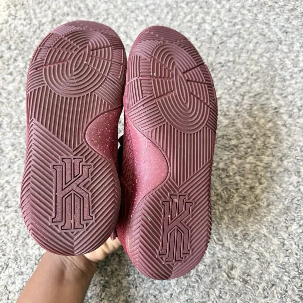 Nike Kyrie 2 Red Velvet Sneakers Shoe Children's Youth Size 6 Y